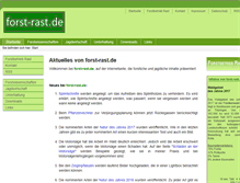 Tablet Screenshot of forst-rast.de